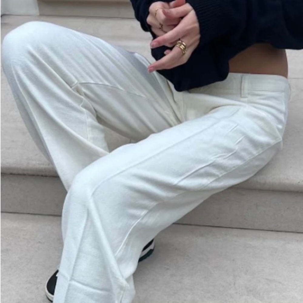 White Linen Pants